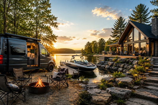 Camping, bateau et chalet : une autre façon de penser l’entretien en plein air