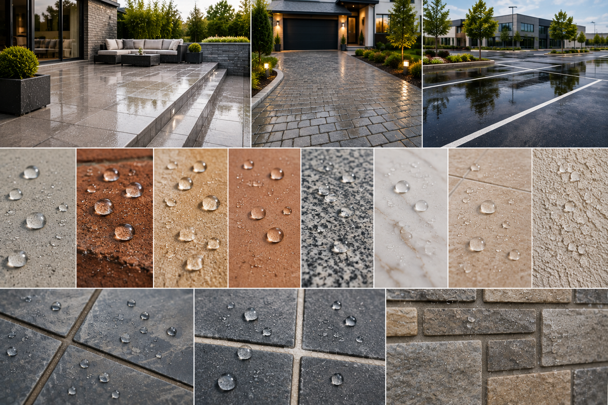 Hydrofuge Pro pour sols, béton, terrasses et joints Nano Protection Elite