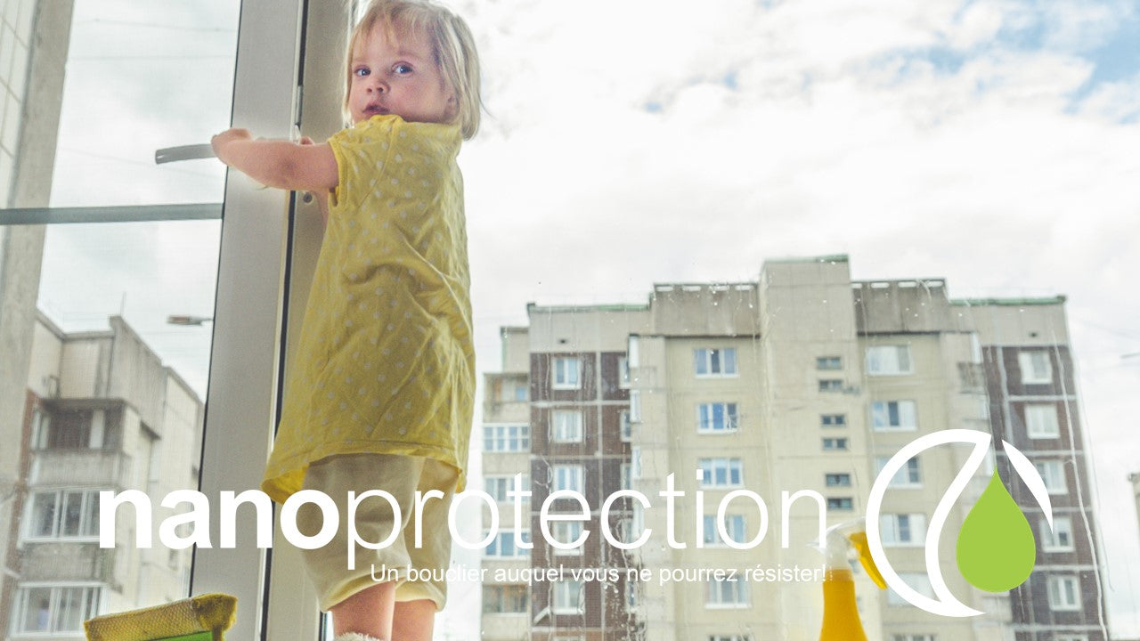 Protection complète pour le verre, la céramique, le miroir, le textile et le cuir - Nano