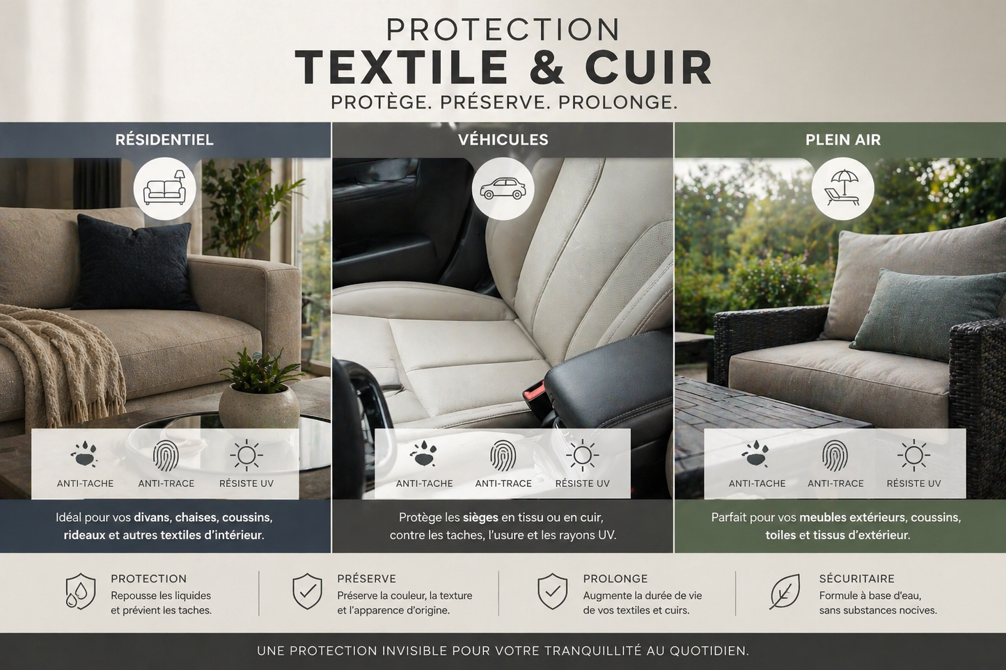 Leather Textile - Our featured set to save your precious belongings