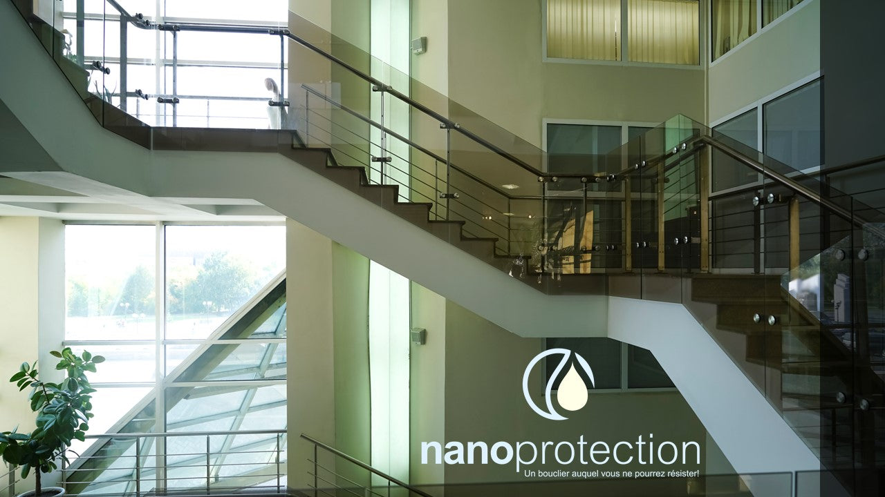 Protection complète pour le verre, la céramique, le miroir, le textile et le cuir - Nano
