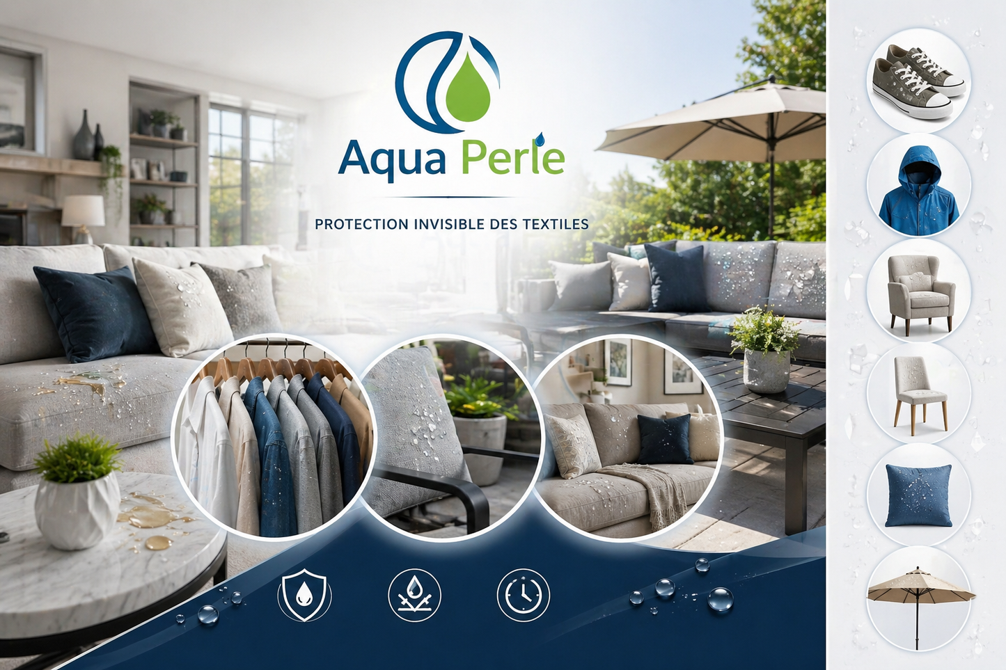 Protection anti-taches et autonettoyante pour la maison | Nano Protection