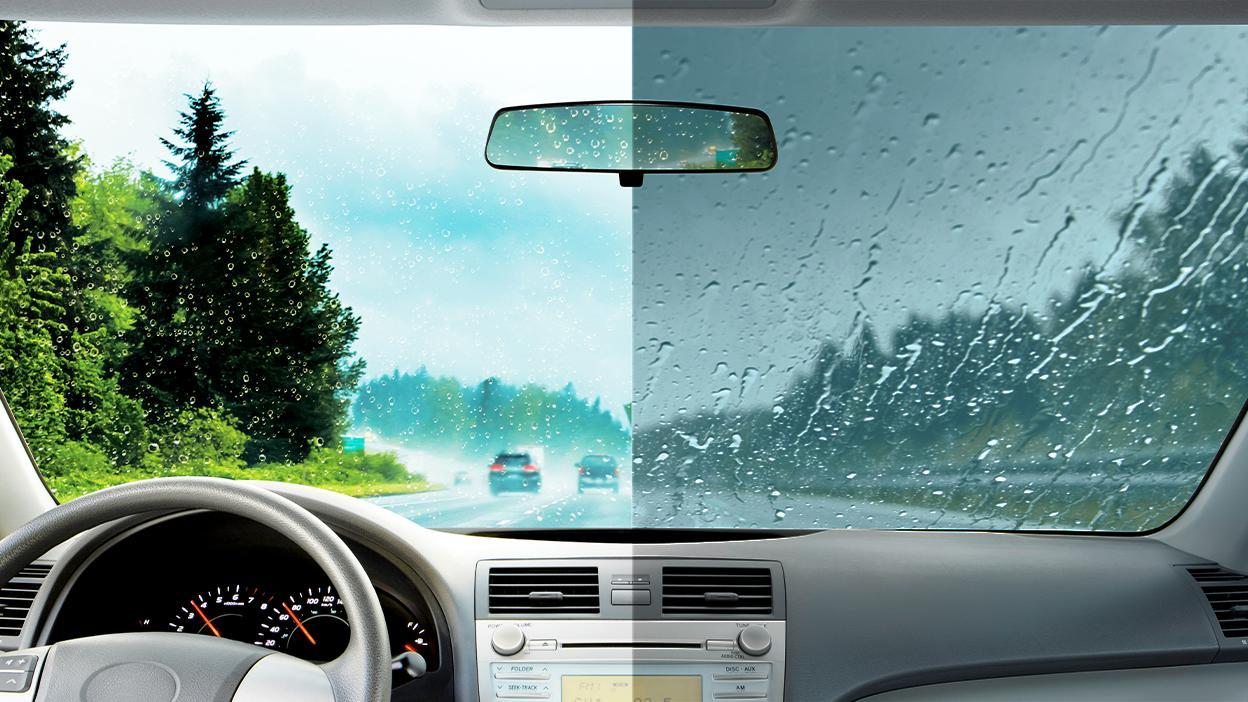 Self-Cleaning Windows - Rain removes dust, wind removes the last drops