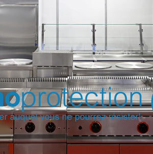 Kit de protection en acier inoxydable/Inox et chrome résistant aux empreintes digitales