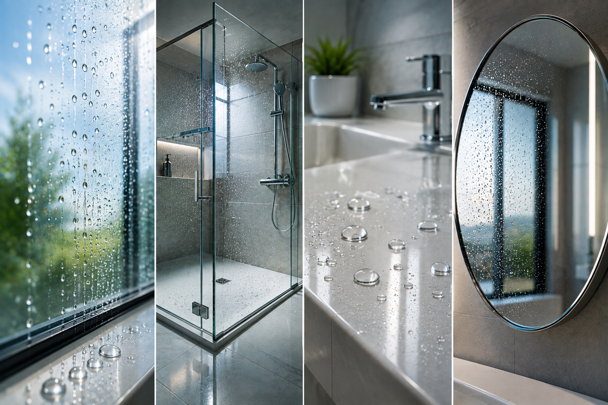 Traitement professionnel Nano Protection Elite pour verre, vitres, miroirs et céramique