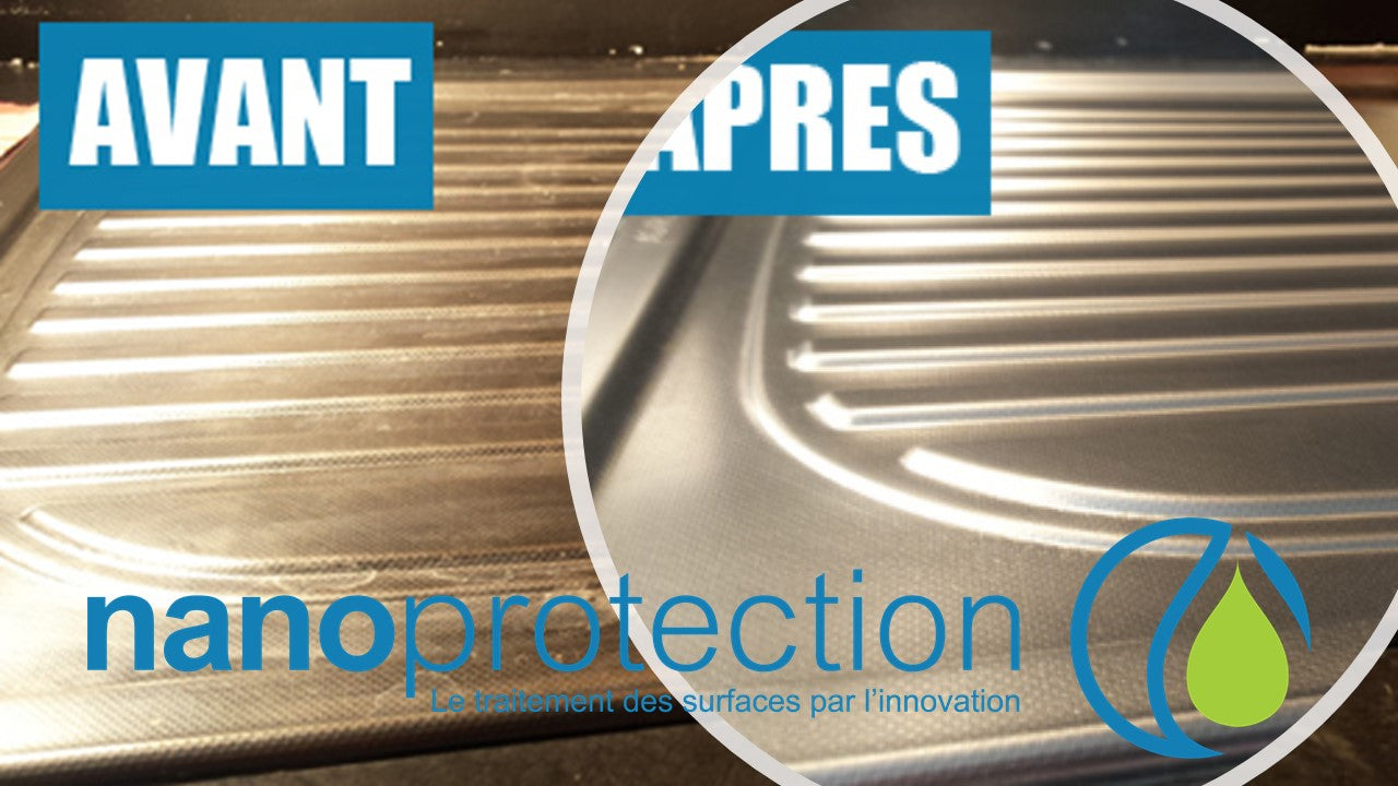Kit de protection en acier inoxydable/Inox et chrome résistant aux empreintes digitales