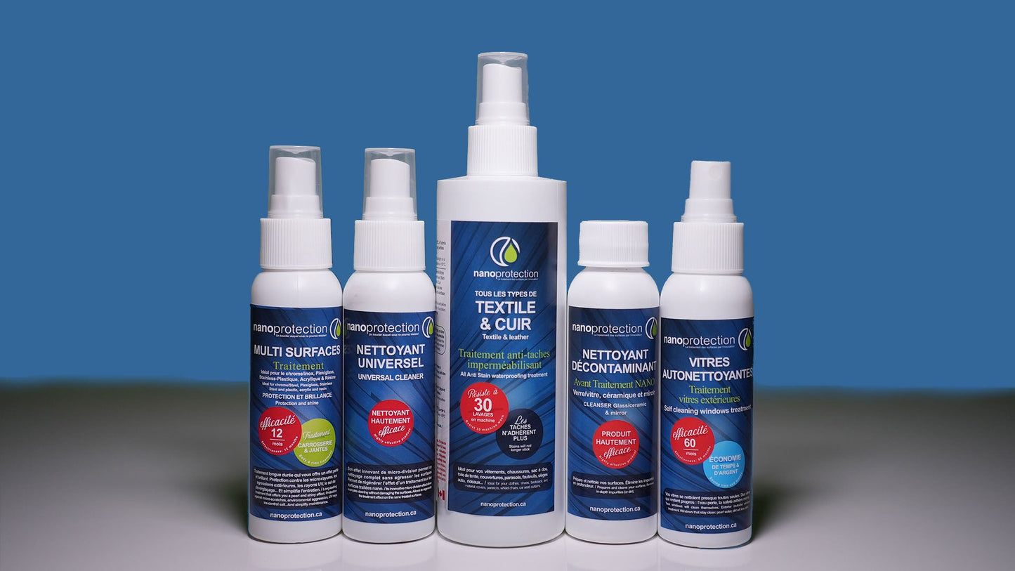Kit Découverte Nano pour douche et surfaces – effet anti-calcaire et entretien facile